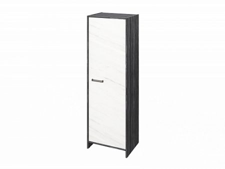 Шкаф для документов FB-571.G. Древесина Графит/Мрамор Леванто белый