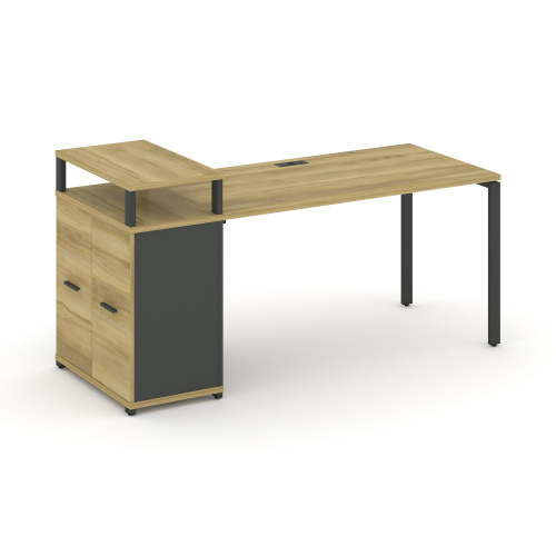 Стол офисный с опорным распашным шкафом Concept CN.SP-223 фото 4 Стол офисный с опорным распашным шкафом Concept CN.SP-223 фото 4