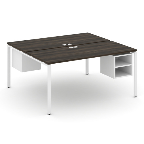 Бенч-система на 2 места с подвесными тумбами Concept CN.DRS-108 фото 8