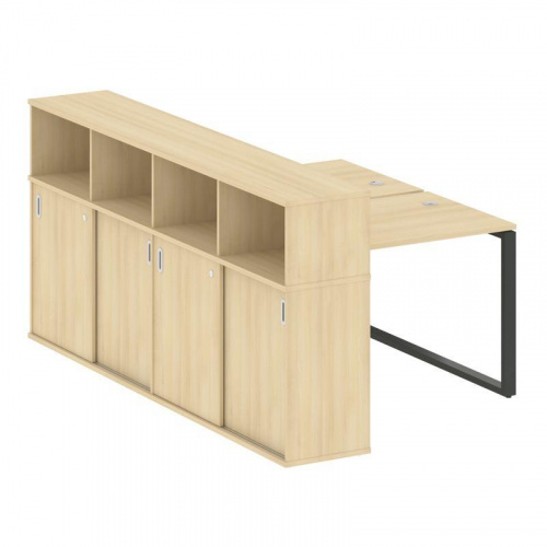 Бенч-система с шкафом-купе на О-обр. м/к Metal System БО.РС-СШК-4.1 фото 7