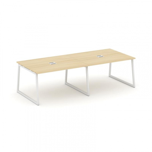 Style Project Стол переговорный SN-4T1.SPRG-043 Акация Лорка/Металл Антрацит/Заглушка Металл Антраци фото 22