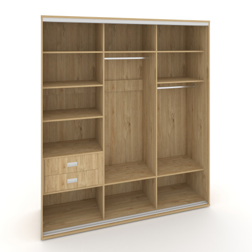 Корпус 3-х секционного шкафа высокого L=2219мм Maris SH.K3-5.1 K5 фото 3