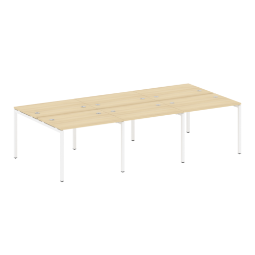 Бенч-система на 6 рабочих мест на П-обр. м/к Metal System Quattro 40БП.СМ-6.1 фото 9