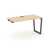 Style Project Стол-приставка к опор. элем. SN-4T2.OPRS-022 Акация Лорка/Металл Антрацит/Заглушка Пла