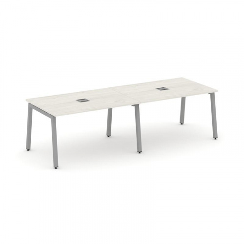 Style Project Стол переговорный SN-5A.SPRG-013 Антрацит/Металл Белый 2760*980*750 фото 9 Style Project Стол переговорный SN-5A.SPRG-013 Антрацит/Металл Белый 2760*980*750 фото 9