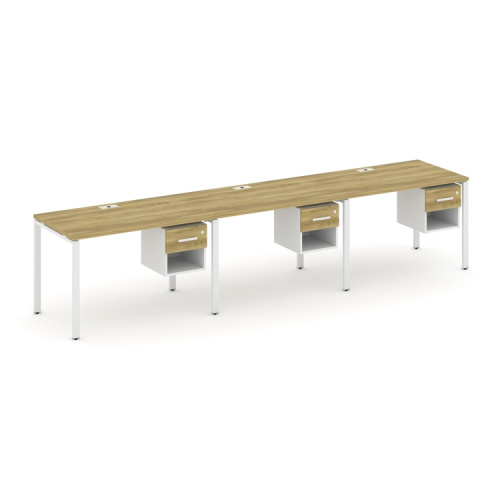 Бенч-система на 3 места с подвесными тумбами Concept CN.ORS-138 фото 11