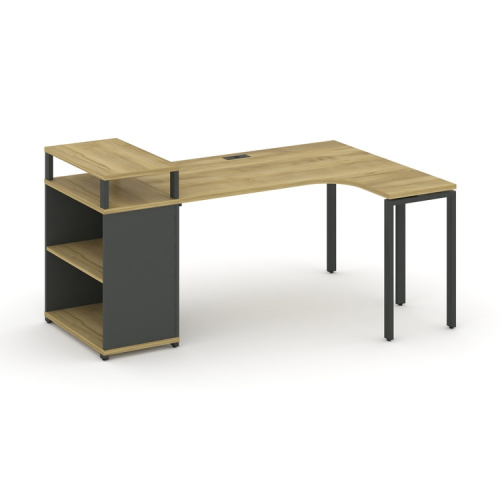 Стол эргономичный с опорным стеллажом Concept CN.SA-204(R) фото 3 Стол эргономичный с опорным стеллажом Concept CN.SA-204(R) фото 3