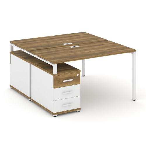 Бенч-система на 2 места с опорной тумбой Concept CN.DRS-303 фото 8