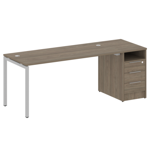 Бенч-система с тумбой на П-обр. м/к Metal System Quattro 40БП.РС-СТП-1.4 Бенч-система с тумбой на П-обр. м/к Metal System Quattro 40БП.РС-СТП-1.4