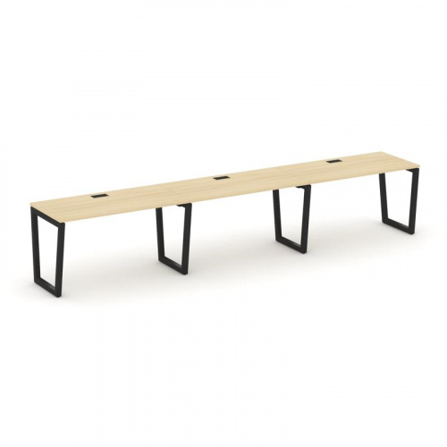 Style Project Рабочая станция 1 сторон. SN-5T2.ORS-043 Акация Лорка/Металл Антрацит/Заглушка Пластик фото 5