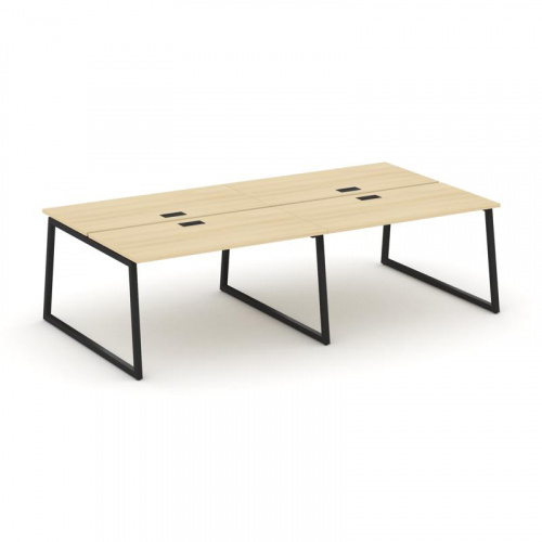 Style Project Рабочая станция 2-х сторон. SN-4T1.DRS-042 Акация Лорка/Металл Антрацит/Заглушка Пласт фото 25