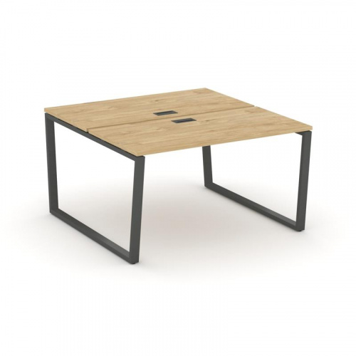 Style Project Рабочая станция 2-х сторон. SN-6T2.DRS-014 Акация Лорка/Металл Антрацит/Заглушка Пласт фото 22