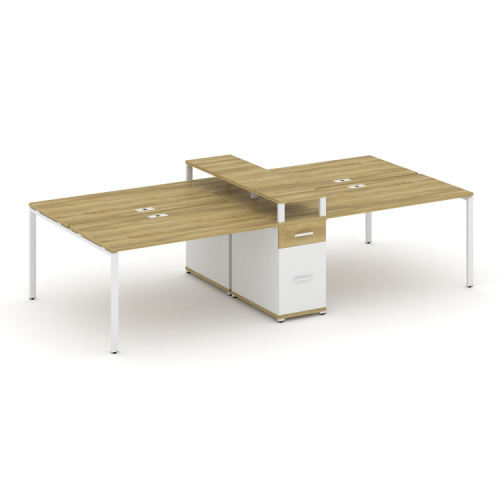 Бенч-система на 4 места с 1 опорной тумбой Concept CN.DRS-439 фото 11 Бенч-система на 4 места с 1 опорной тумбой Concept CN.DRS-439 фото 11