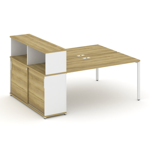 Бенч-система с опорным шкафом-купе с надставкой Concept CN.DRS-240 фото 11 Бенч-система с опорным шкафом-купе с надставкой Concept CN.DRS-240 фото 11