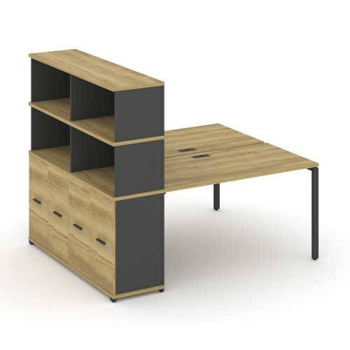 Бенч-система с опорным распашным шкафом Concept CN.DRS-230 фото 4