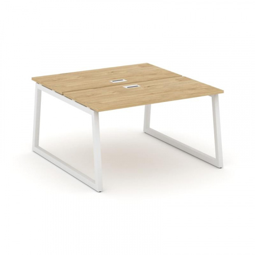 Style Project Рабочая станция 2-х сторон. SN-5T1.DRS-001 Акация Лорка/Металл Антрацит/Заглушка Пласт фото 3