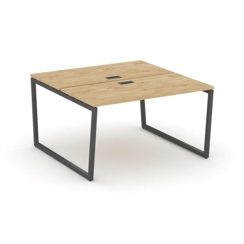 Style Project Рабочая станция 2-х сторон. SN-4T2.DRS-023 Акация Лорка/Металл Антрацит/Заглушка Пласт фото 22