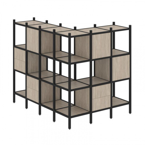 Стеллаж офисный угловой Loft VR.L-52 фото 5 Стеллаж офисный угловой Loft VR.L-52 фото 5