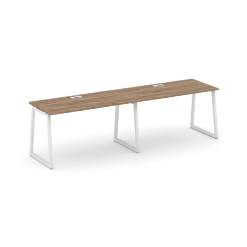 Style Project Рабочая станция 1 сторон. SN-4T1.ORS-024 Акация Лорка/Металл Антрацит/Заглушка Пластик фото 16