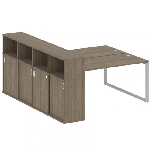 Бенч-система с шкафом-купе на О-обр. м/к Metal System БО.РС-СШК-4.4 фото 11 Бенч-система с шкафом-купе на О-обр. м/к Metal System БО.РС-СШК-4.4 фото 11