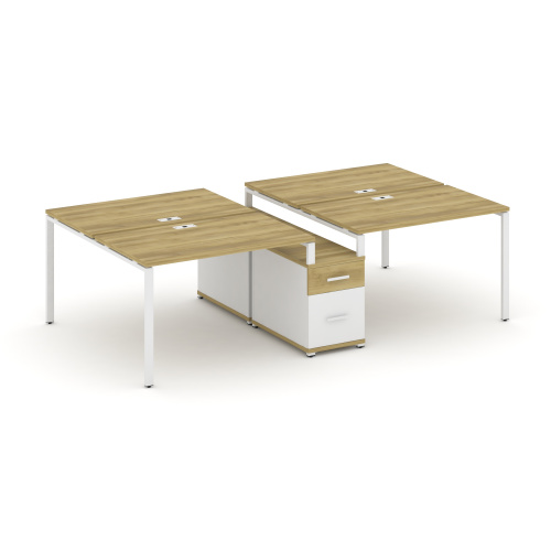 Бенч-система на 4 места с опорной тумбой Concept CN.DRS-314 фото 11 Бенч-система на 4 места с опорной тумбой Concept CN.DRS-314 фото 11