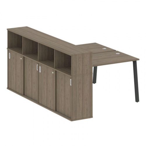 Бенч-система с шкафом-купе на А-обр. м/к Metal System БА.РС-СШК-4.2 фото 11