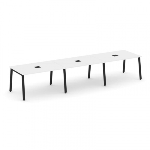 Style Project Стол переговорный SN-6A.SPRG-023 Антрацит/Металл Белый 4410*980*750 фото 10 Style Project Стол переговорный SN-6A.SPRG-023 Антрацит/Металл Белый 4410*980*750 фото 10