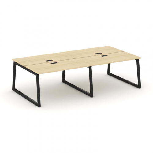 Style Project Рабочая станция 2-х сторон. SN-5T1.DRS-051 Акация Лорка/Металл Антрацит/Заглушка Пласт фото 19