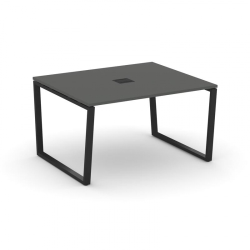 Style Project Стол переговорный SN-6T2.SPRG-033 Акация Лорка/Металл Антрацит/Заглушка Металл Антраци фото 5