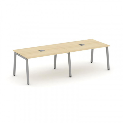 Style Project Стол переговорный SN-5A.SPRG-013 Антрацит/Металл Белый 2760*980*750 фото 2 Style Project Стол переговорный SN-5A.SPRG-013 Антрацит/Металл Белый 2760*980*750 фото 2