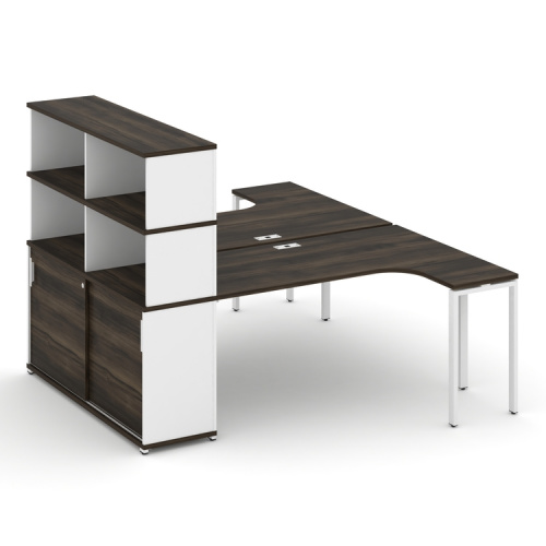 Бенч-система с опорным шкафом-купе с надставкой Concept CN.DSA-222 фото 10 Бенч-система с опорным шкафом-купе с надставкой Concept CN.DSA-222 фото 10