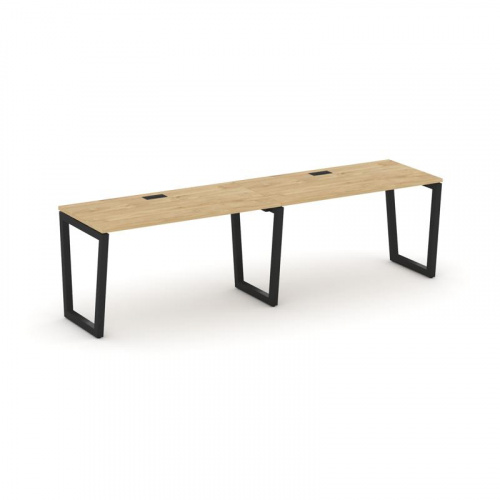 Style Project Рабочая станция 1 сторон. SN-5T2.ORS-014 Акация Лорка/Металл Антрацит/Заглушка Пластик