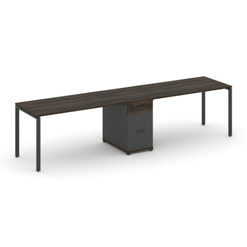 Бенч-система на 2 места с 1 опорной тумбой Concept CN.ORS-406 фото 3