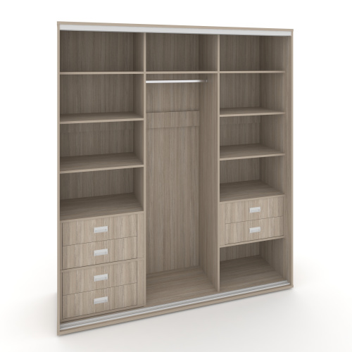 Корпус 3-х секционного шкафа высокого L=1619мм Maris SH.K3-1.1 K7 фото 3