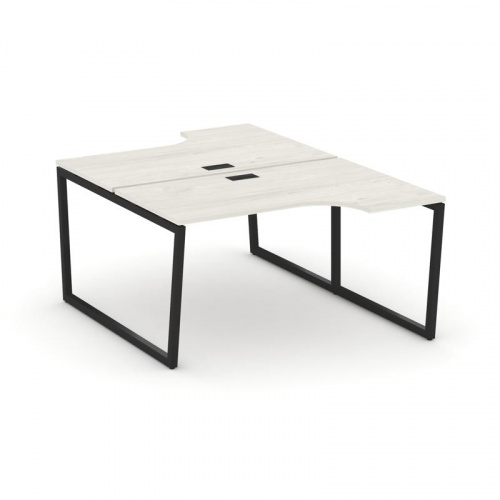 Style Project Рабочая станция эргоном. SN-4T2.DRPA-001 Акация Лорка/Металл Антрацит/Заглушка Пластик фото 6