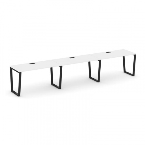 Style Project Рабочая станция 1 сторон. SN-6T2.ORS-032 Акация Лорка/Металл Антрацит/Заглушка Пластик фото 9