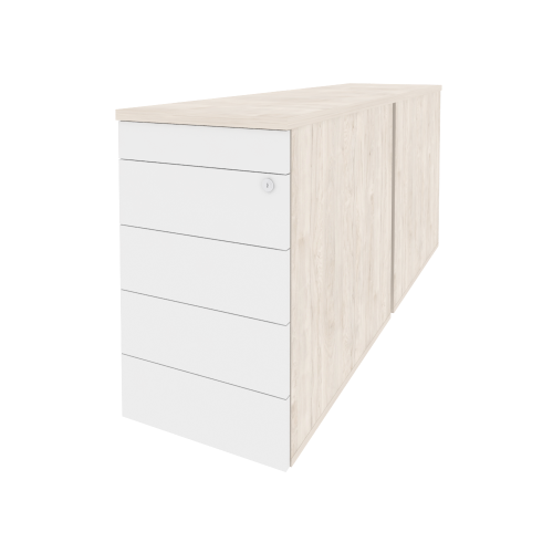 Тумба двойная приставная Onix O.TPO-2.8 (TIP-ON) Тумба двойная приставная Onix O.TPO-2.8 (TIP-ON)