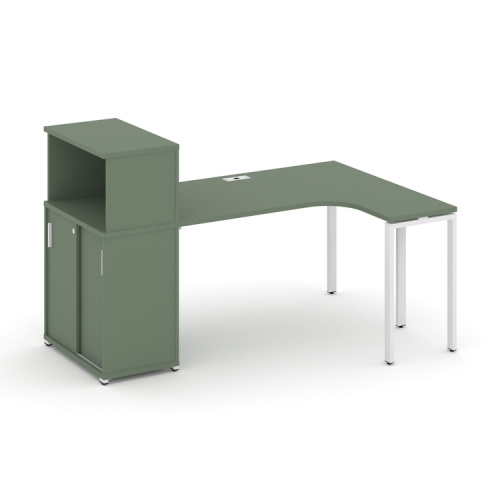 Стол эргономичный с опорным шкафом-купе Concept CN.SA-220(R) Стол эргономичный с опорным шкафом-купе Concept CN.SA-220(R)