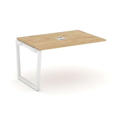 Style Project Проходной наб. элем. перег. стола SN-5T2.NSPRG-004 Акация Лорка/Металл Антрацит/Заглуш фото 3