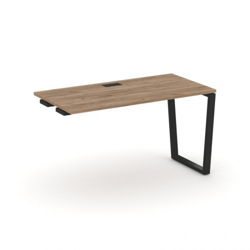 Style Project Стол-приставка к опор. элем. SN-6T2.OPRS-002 Акация Лорка/Металл Антрацит/Заглушка Пла фото 8