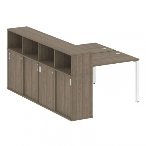 Бенч-система с шкафом-купе на П-обр. м/к Metal System БП.РС-СШК-4.2 фото 15 Бенч-система с шкафом-купе на П-обр. м/к Metal System БП.РС-СШК-4.2 фото 15