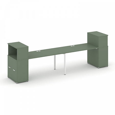 Бенч-система с опорными распашными шкафами Concept CN.ORS-227