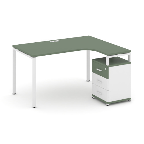 Стол эргономичный с опорной тумбой Concept CN.SA-307(R) Стол эргономичный с опорной тумбой Concept CN.SA-307(R)