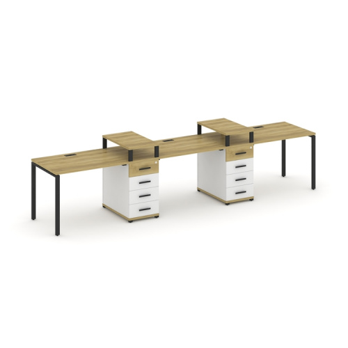 Бенч-система на 3 места с 2 опорными тумбами Concept CN.ORS-449 фото 6 Бенч-система на 3 места с 2 опорными тумбами Concept CN.ORS-449 фото 6