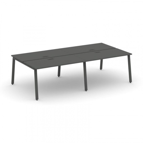 Style Project Рабочая станция 2-х сторон. SN-6A.DRS-041 Дуб Наварра/Металл Антрацит 1960*1432*750 фото 26