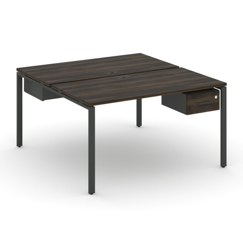 Бенч-система на 2 места с подвесными тумбами Concept CN.DRS-109 фото 3