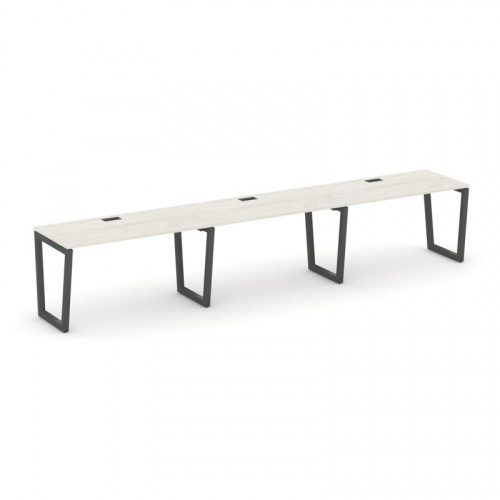 Style Project Рабочая станция 1 сторон. SN-5T2.ORS-043 Акация Лорка/Металл Антрацит/Заглушка Пластик фото 24