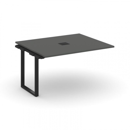 Style Project Проходной наб. элем. перег. стола SN-6O.NSPRG-033 Дуб Наварра/Металл Белый 1380*1180*7 фото 10