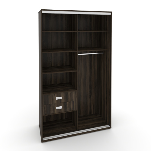 Корпус 2-х секционного шкафа высокого L=1700мм Maris SH.K2-7.1 K6 фото 2