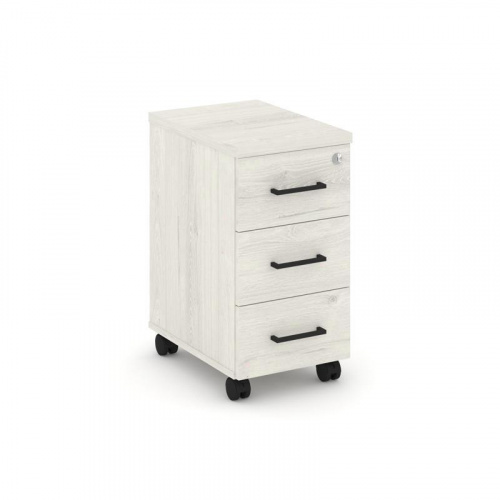 Style Project Тумба мобильная з/с ЛХДФ SN.TM-004 Акация Лорка/Черный Ручки 320*460*611 фото 16 Style Project Тумба мобильная з/с ЛХДФ SN.TM-004 Акация Лорка/Черный Ручки 320*460*611 фото 16